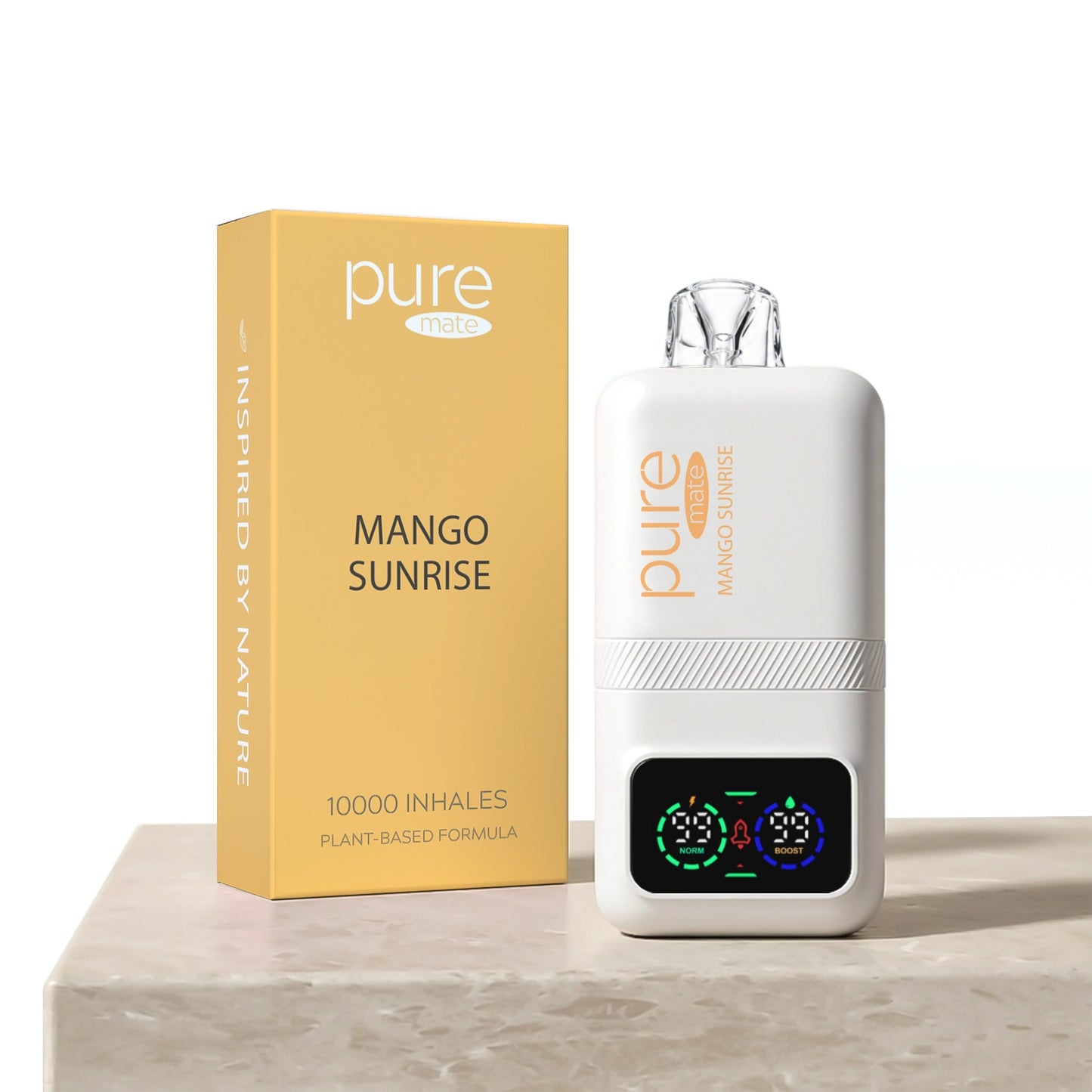 Nicotine-free B12 vape diffuser in Mango Orange flavor