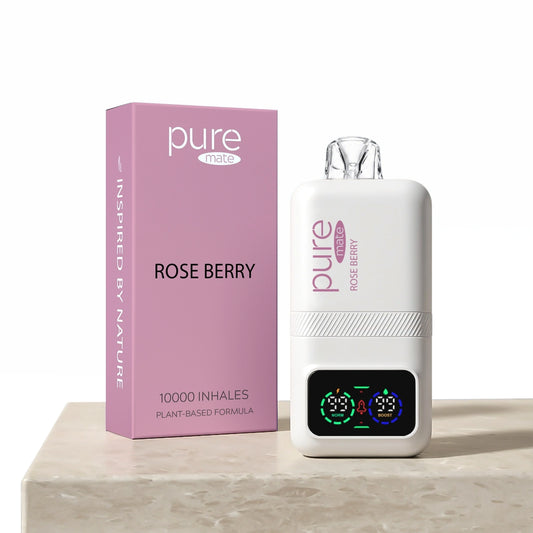 Nicotine-free B12 vape diffuser in Rose Berry flavor