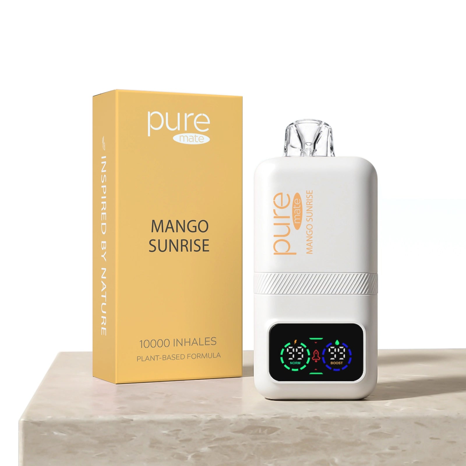 Nicotine-free B12 vape diffuser in Mango Orange flavor